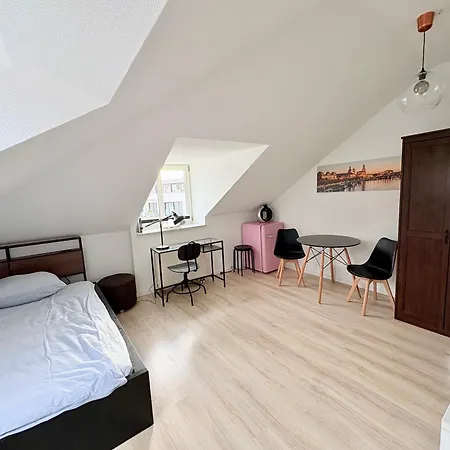 Modern Möblierte Auf Der Glacisstraße Zwischen Neustadt, Elbwiesen Apartment